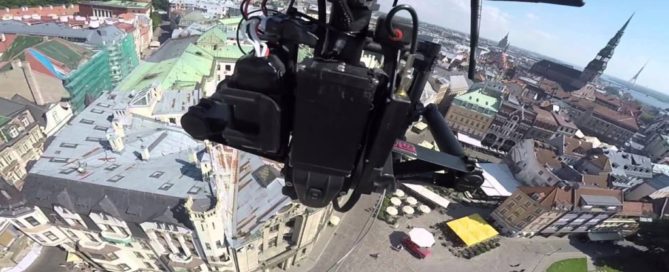 video con drone riprese immagini dall'alto